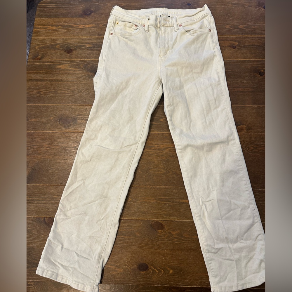 American Eagle Outfitters Men's Light Tan Chinos